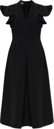 Moschino Kleedjes, Dames, Zwart, M, V-hals Jurk