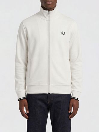 Fred Perry Cotton Zip-Up Sweatshirt
