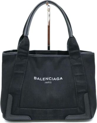 Balenciaga Pre-owned Handbags, female, Black, Size: ONE SIZE Pre-owned Denim balenciaga-bags
