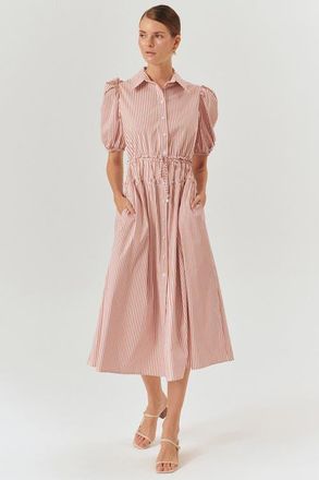 Exquise Legacy Midi Dress in Pink at Nordstrom, Size X-Small