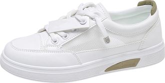 Generic Womens Orthopedic Gym Shoes Wide Fit Trainers Fashion Spring Summer Men Sports Shoes Flat Bottom Lightweight Mesh Breathable Comfortable Solid Color R