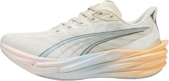 Puma Deviate Nitro 4 RC Running Shoes in Warm White/Lucite/Vapor Gray Women