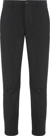HUGO BOSS Commuter Broek - Heren - Chinos - Zwart - 3XL - Leer - Broeken