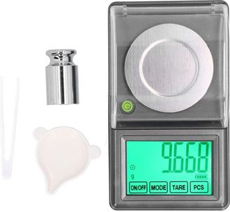 OEM Balanza El&eacute;ctrica De Peque&ntilde;a Escala Y Alta Precisi&oacute;n De 0,0 G Con Pantalla Led Para Medir Hojas De T&eacute;