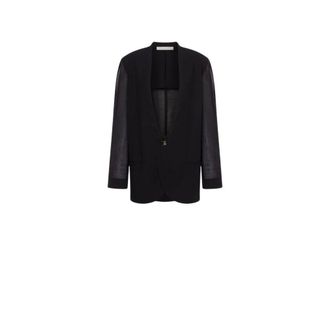 Philosophy di Lorenzo Serafini Voile Jacket - female - Philosophy di Lorenzo Serafini - Blazers - Black - XS - Jackets