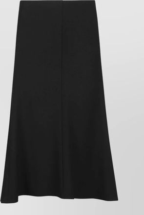 Jil Sander high waisted skirt flared hem design
