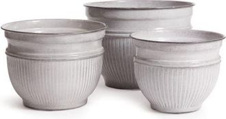 Napa Home & Garden Camelia Pots Set of 3 in White at Nordstrom