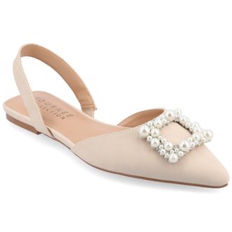 Journee Collection Women & apos;s Hannae Medium and Wide Width Flats
