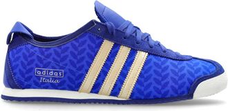 adidas Italia 60s patterned striped leather sneakers - Blauw