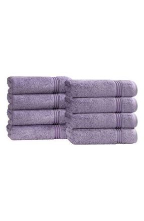 Superior 8-Pack Hand Towel Set in Royal Purple at Nordstrom Rack
