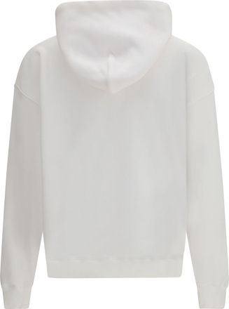 Off-white Mens Hoodie Big Bookish Skate White-Black Cotton Sweatshirts White/black Sweater