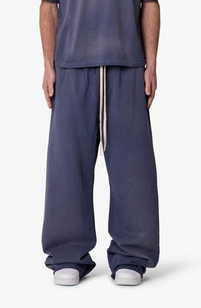 mnml Ultra Baggy Fleece Sweatpants in Washed Navy at Nordstrom, Size Xx-Large