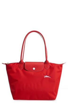Longchamp Medium Le Pliage Club Shoulder Tote in Vermillion at Nordstrom Rack
