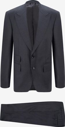 Tom Ford Anzug aus Wollpiqu&eacute; Shelton