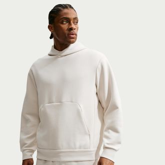 Nike Mens 24.7 ImpossiblySoft Dri-FIT Pullover Hoodie in Brown | IR8807-104