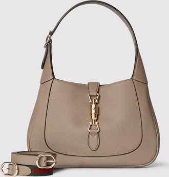 Gucci Jackie 1961 Medium Bag, Grey, Leather