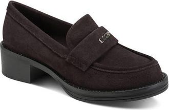 DKNY Civelli Platform Loafer in Brown at Nordstrom, Size 8.5