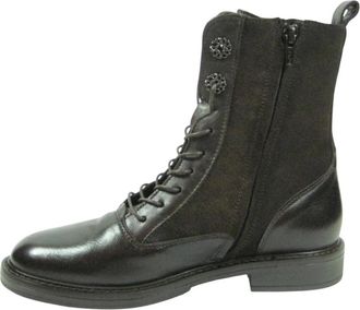 Mjus T81233 Veterlaars - Dames - Veterlaarzen - Bruin - 39 EU - Leer - Schoenen
