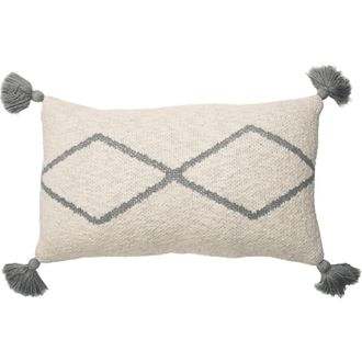 Lorena Canals Knitted cushion Little Oasis in Natural, Grey at Nordstrom, Size Small