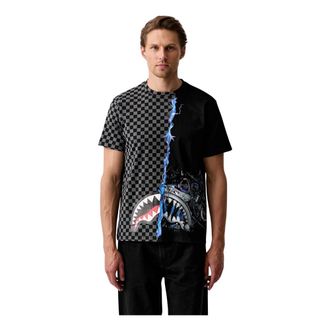 Sprayground Sp 402 T-shirt - Heren - T-shirts - Zwart - XL - Katoen - Tops