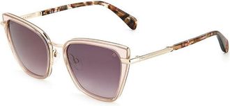 Rag & Bone RNB1057/G/S Asian Fit 10A/3X Womens Sunglasses Brown Size 56