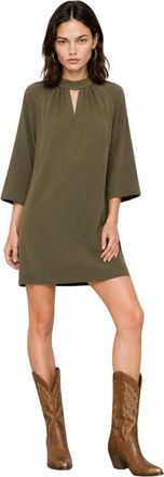 Kocca Dames, Jurken, Groen, Maat: XS