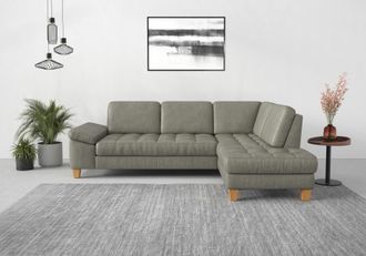 Sit&more Ecksofa »Westham L-Form« mit Ottomane, mit oder ohne Bettfunktion, Bettkasten, Verstellung