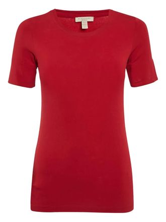 Burberry T-shirt met korte mouwen - Rood