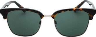 Banana Republic Womens Banana Republic Green Lensed Havana Brown Sunglasses - Size: ONE size
