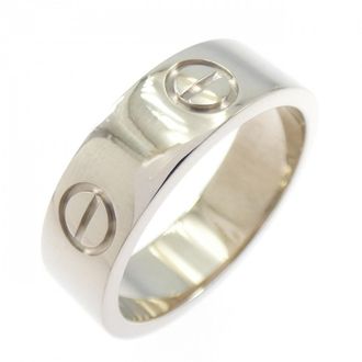 Cartier Love White Gold (18K) Band Ring (Pre-Owned)