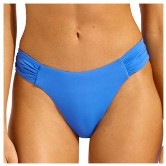 Seafolly Seafolly Collective High Leg Ruched Side Pant Bikini-Bottom f&uuml;r Damen | orange