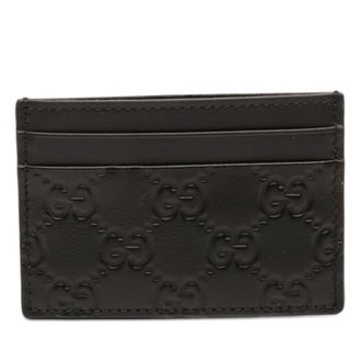 Gucci Pre-owned Gucci Guccissima Card Holder Unisex SS2WJ8YR34PM3P7T