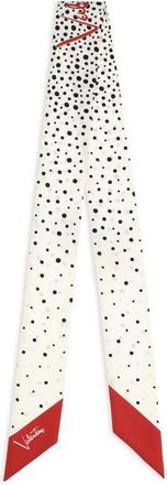 Valentino Garavani Womens Beige Silk Scarf