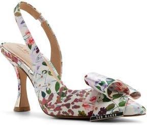 Ted Baker Lola Bow Half dOrsay Pump in Other Purple at Nordstrom Rack, Size 6.5