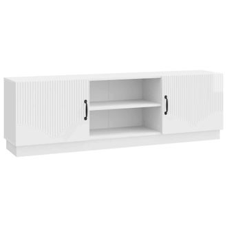 vidaXL Mueble De Tv Brillante 150 X 31 X 47 Cm Madera De Ingenier&iacute;a Vidaxl