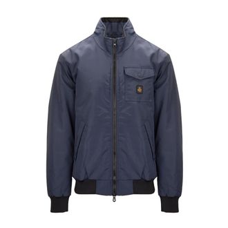 RefrigiWear Bomber Jassen - Heren - Bomber jackets - Blauw - L - Polyester - Jassen