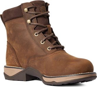 Ariat Anthem Round Toe Lacer H2O Boot in Brown at Nordstrom Rack, Size 8.5