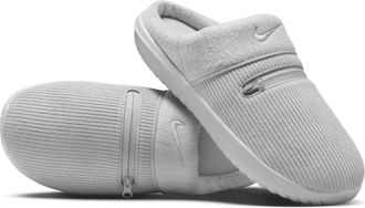 Nike Mens Burrow Slippers in Grey | FJ6039-002