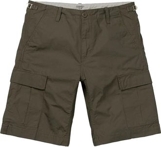 Carhartt Work in Progress Bruine Aviation Style Casual Shorts - Heren - Korte Broeken - Groen - W40 - Katoen - Korte Broeken