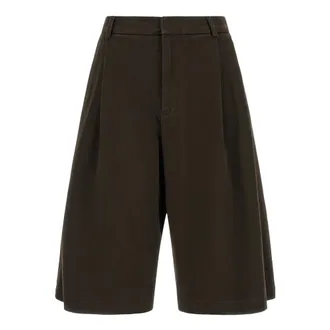 Tela Dames, Korte broeken, Bruin, Maat: 2XS Katoen