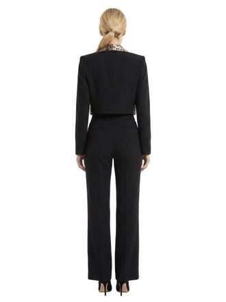 Dolce & Gabbana Womens Black Elastane Blazer Clothing