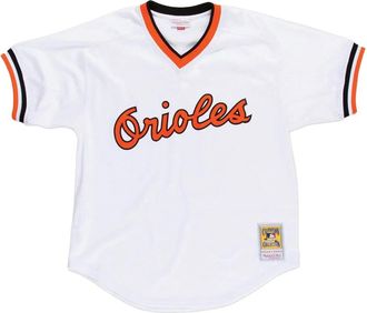 Mitchell & Ness T-shirt MLB Orioles 1985 Cal Ripken Jr - Bianco