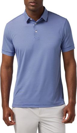Mizzen+Main Versa Trim Fit Performance Golf Polo in Midnight Navy at Nordstrom, Size Xx-Large