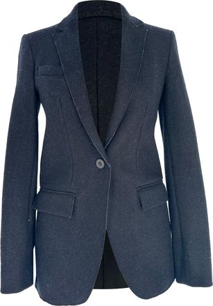 Isabel Marant Single Breasted Blazer in Black Wool