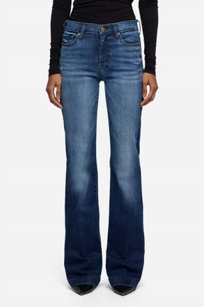 7 For All Mankind Dojo Slim Illusion Mid-Rise Jean In Lake Blue