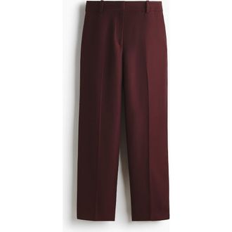 H&M Suit Trousers in Burgundy at Nordstrom, Size 14