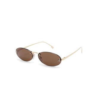 Fendi Sunglasses, female, Yellow, Size: 54 MM Fe4075Us 30J Sunglasses