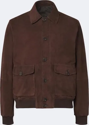 Arma Tomme reversible suede blouson jacket