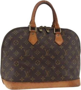 Louis Vuitton Pre-owned Handbags, female, Brown, Size: ONE SIZE Pre-owned Alma PM Hand Bag