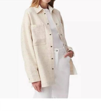 Iro Quela Tweed Jacket In White